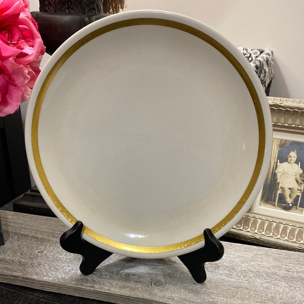 Vintage 10” Syracuse China 4-H Dinner Plate!
